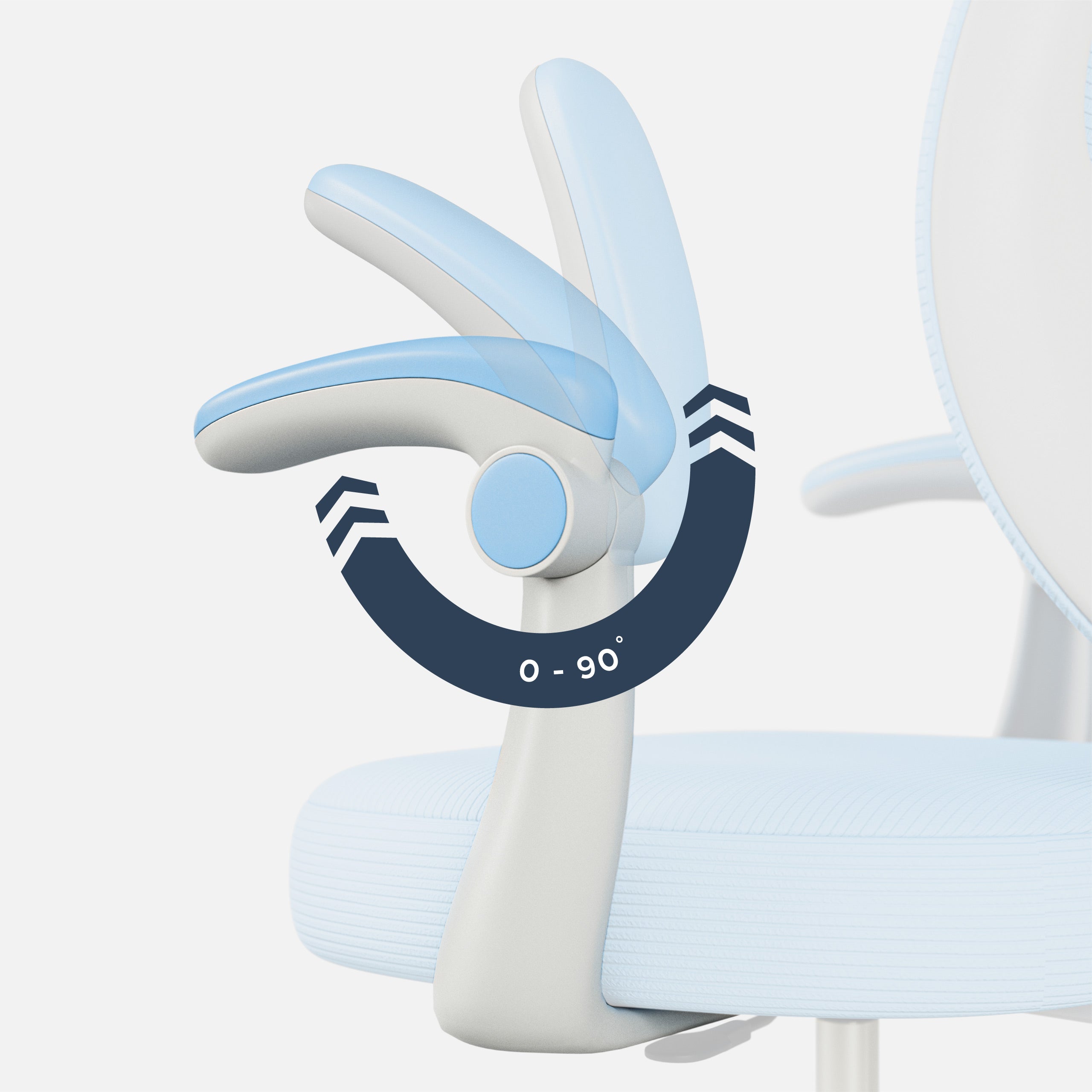 Silla giratoria para niños Mark Adler Junior 3.1 Blue