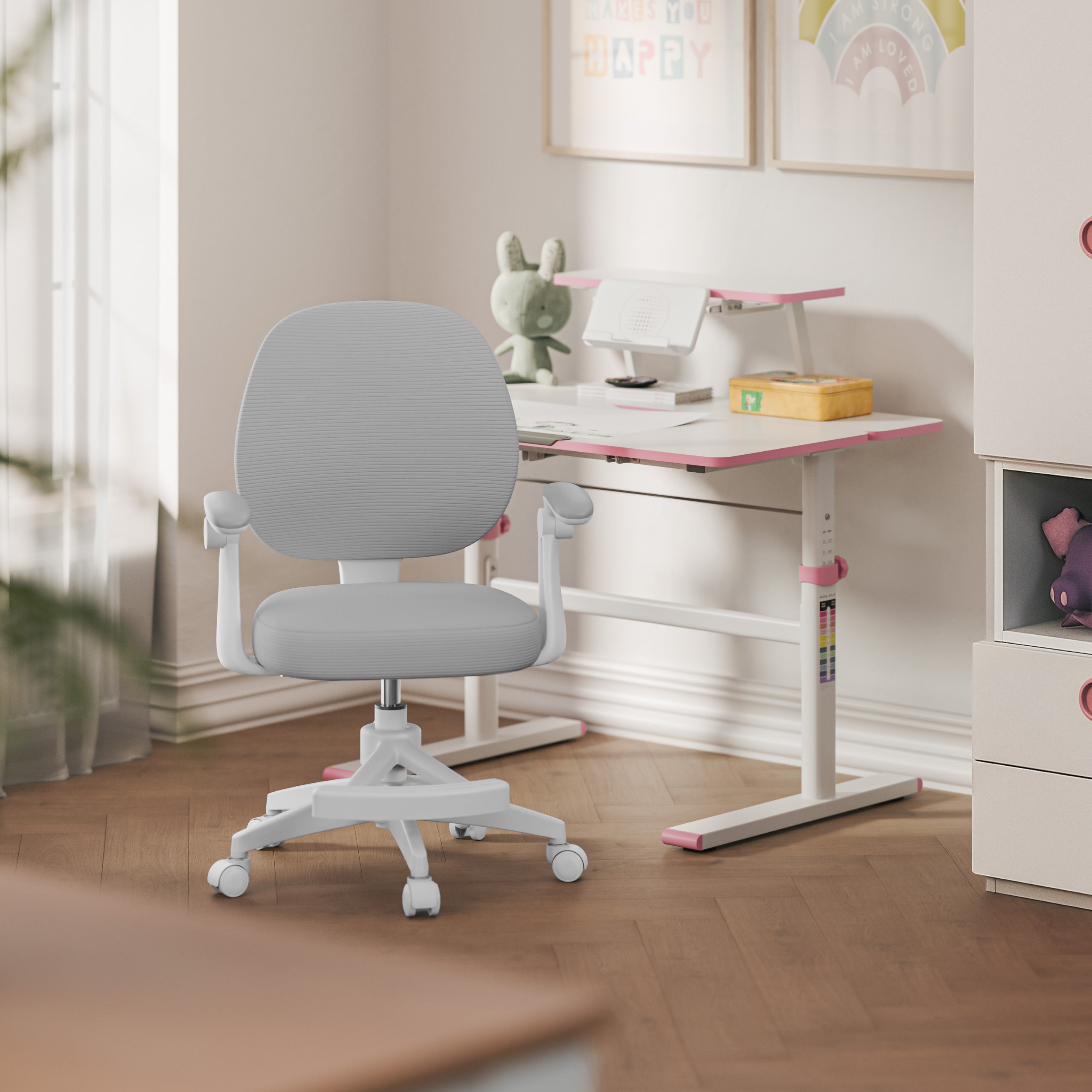 OUTLET Silla giratoria para niños Mark Adler Junior 3.1 Grey