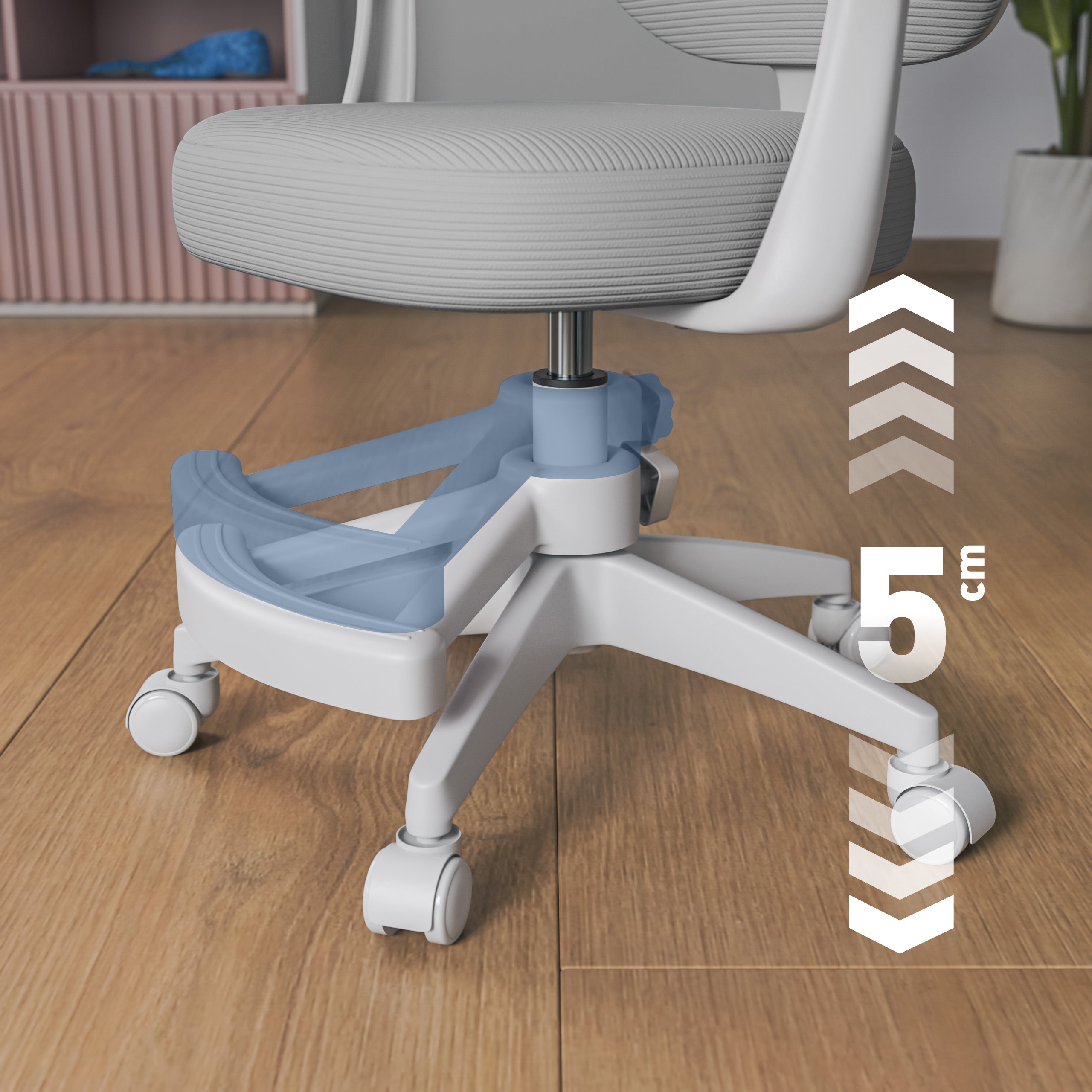 OUTLET Silla giratoria para niños Mark Adler Junior 3.1 Grey