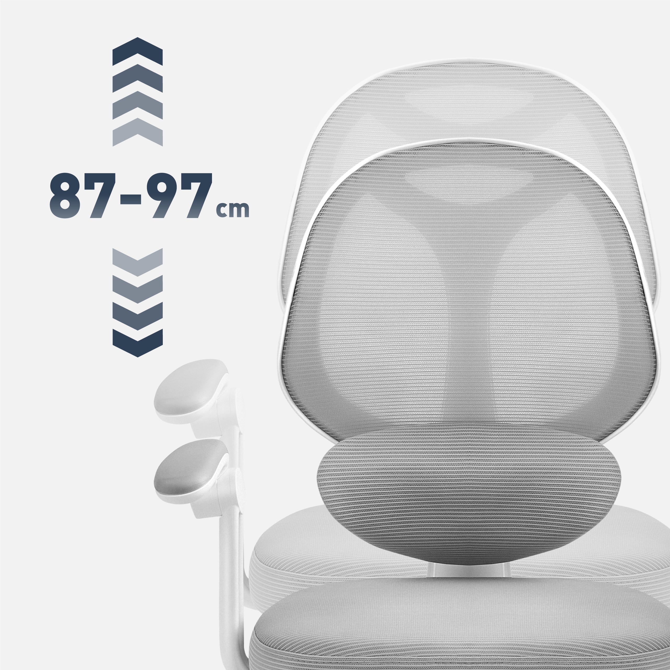 Sillón ajustable para niños Mark Adler Junior 4.5 Grey