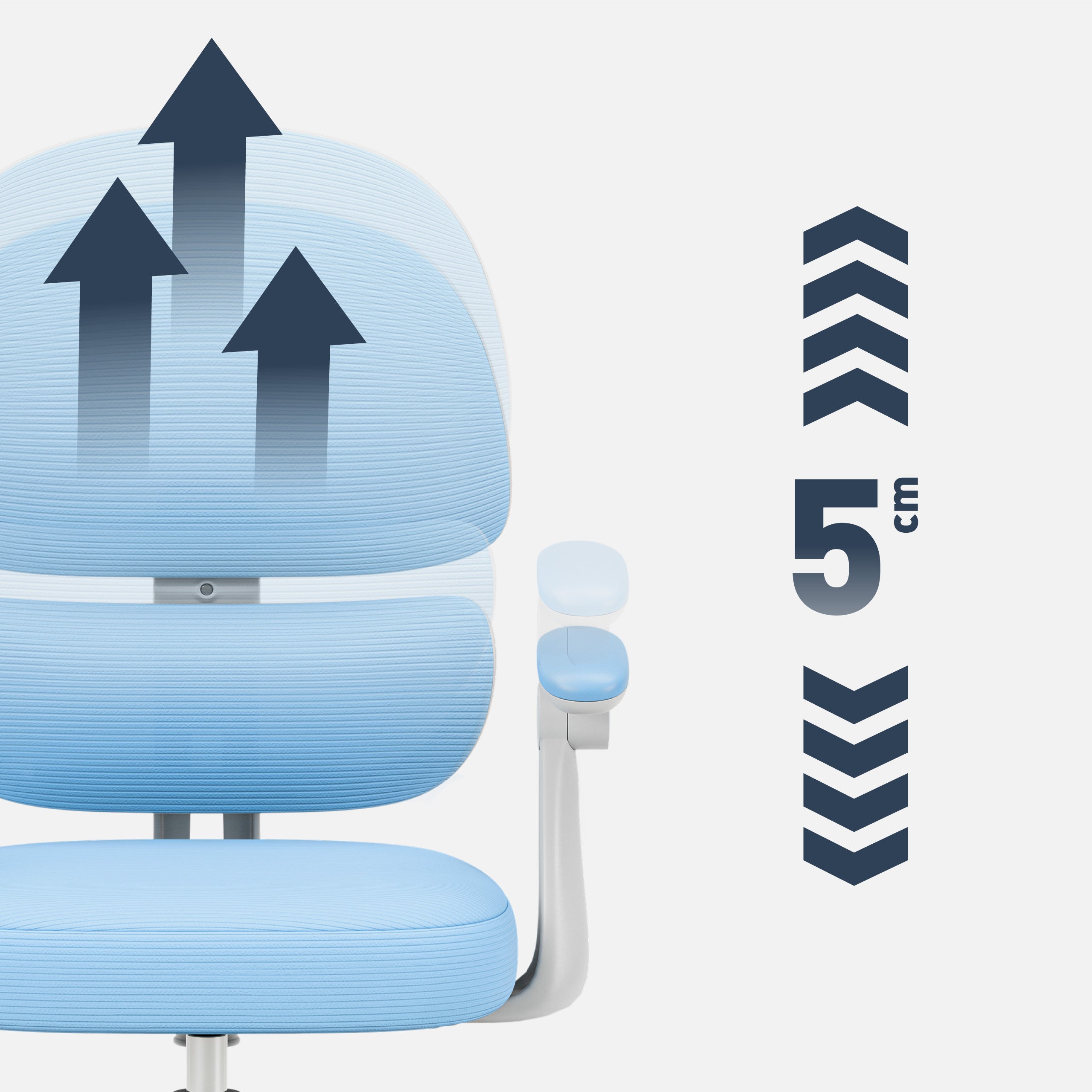 Sillón ergonómico para niños Mark Adler Junior 4.4 Blue