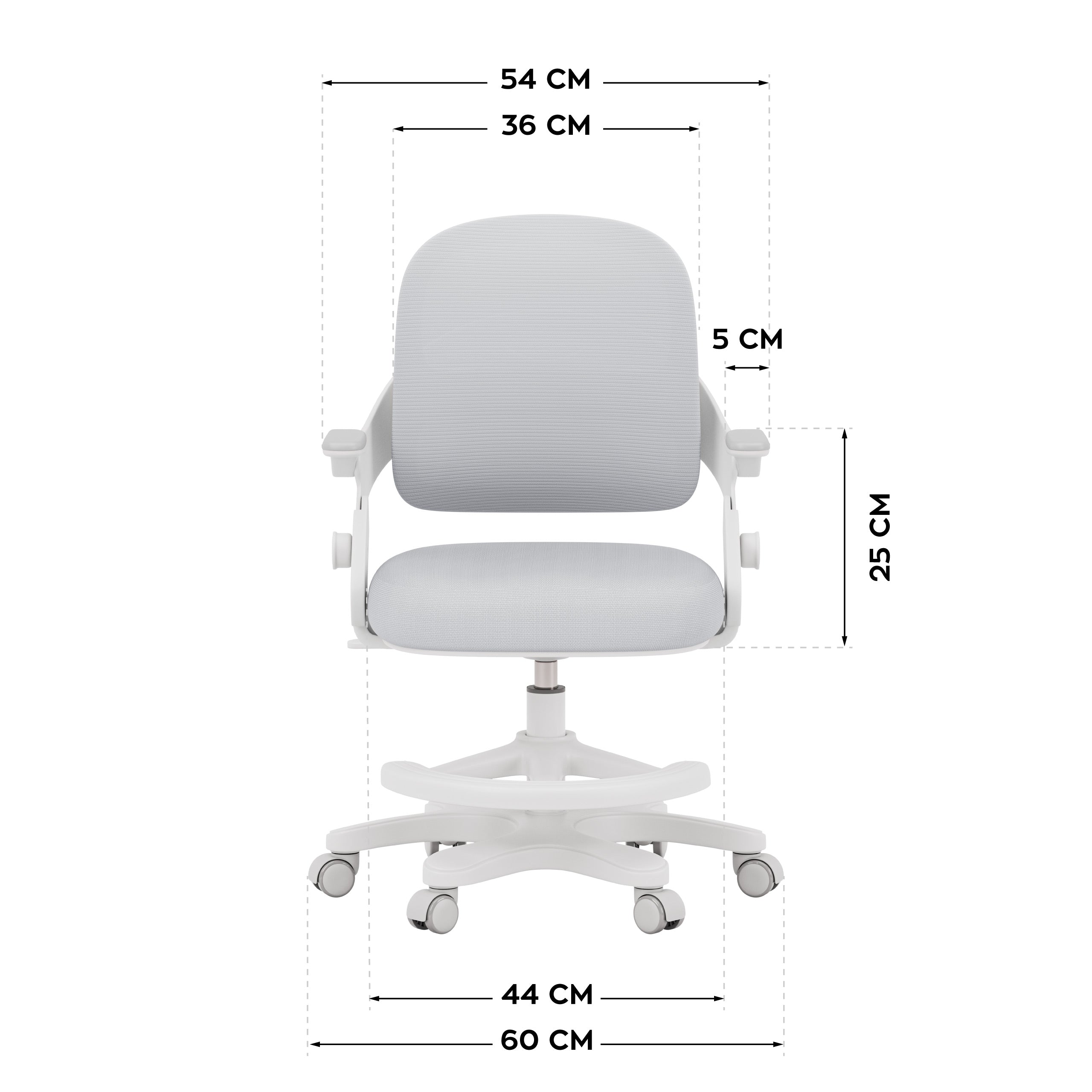 Sillón de escritorio para niños Mark Adler Junior 4.3 Grey