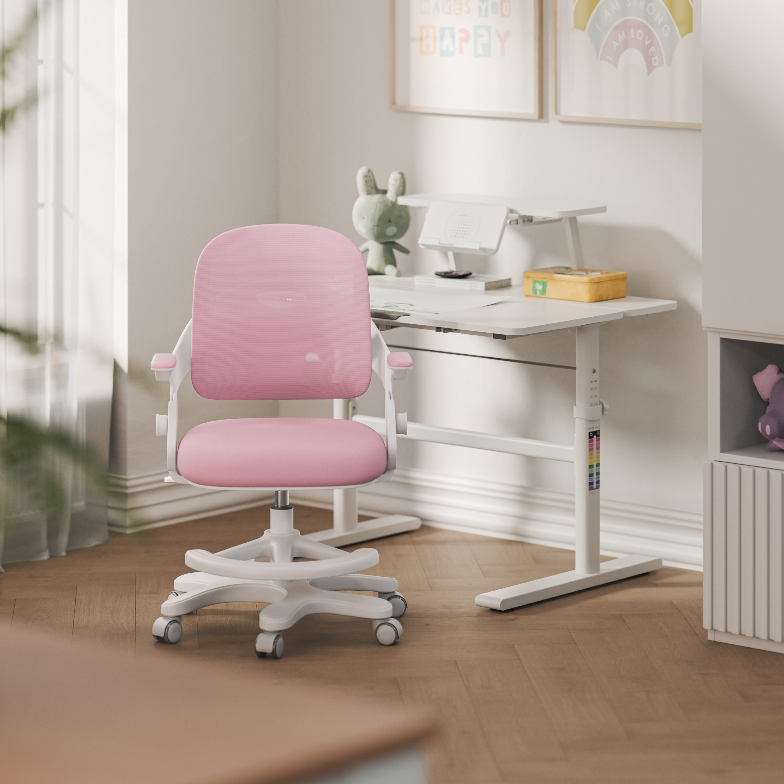 Sillón de escritorio para niños Mark Adler Junior 4.3 Rosa