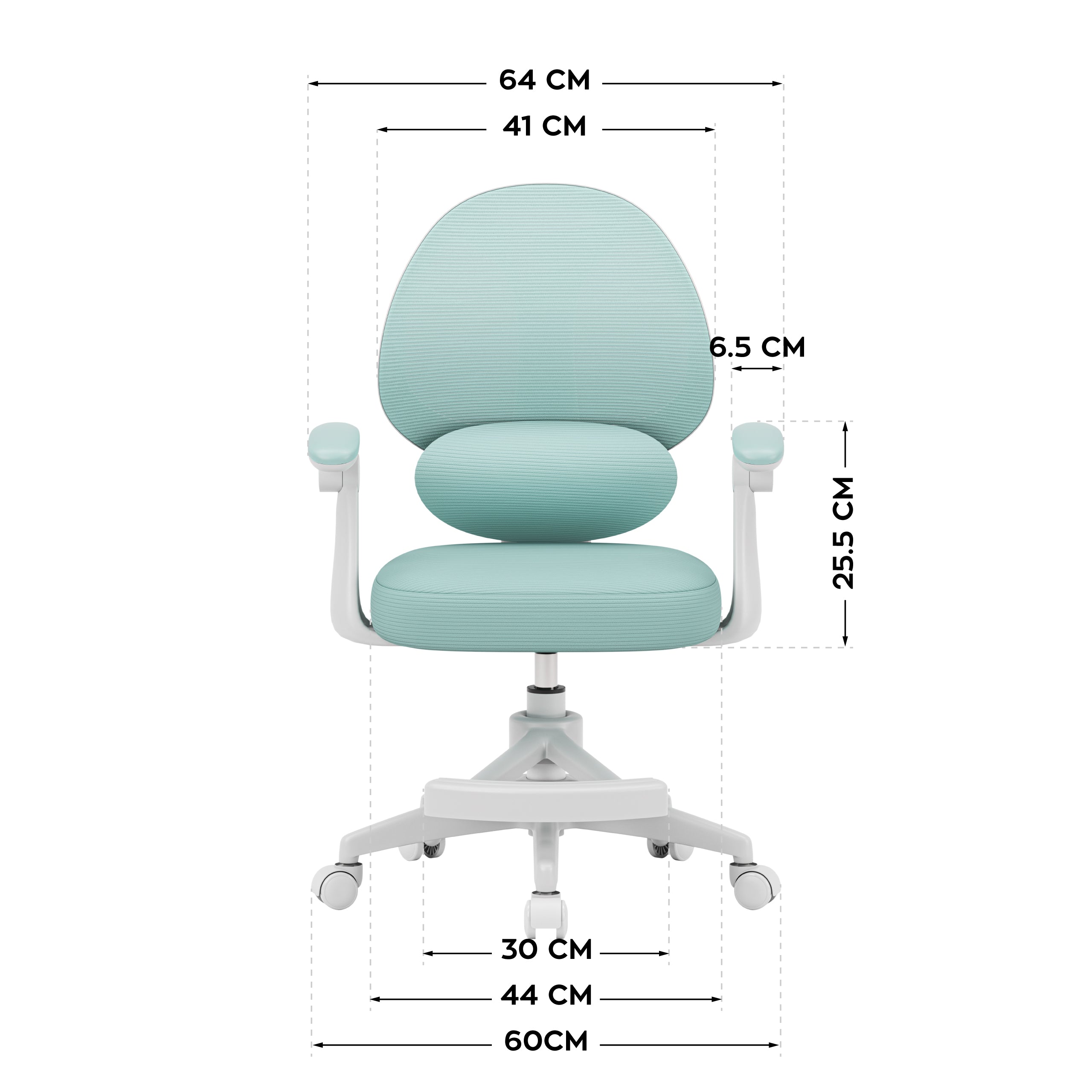 Sillón ajustable para niños Mark Adler Junior 4.5 Mint