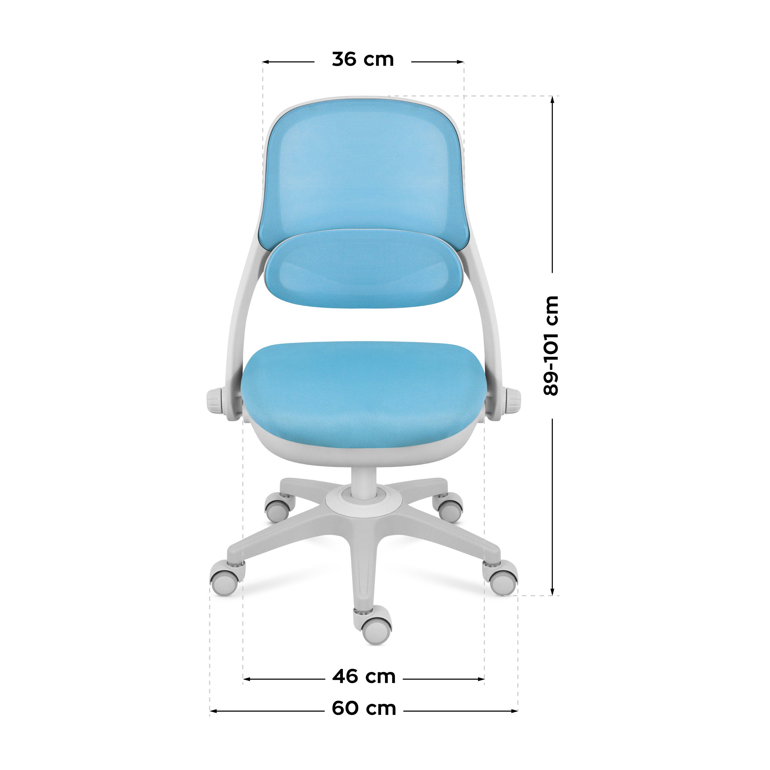 Silla giratoria para niños Mark Adler Junior 4.7 Blue