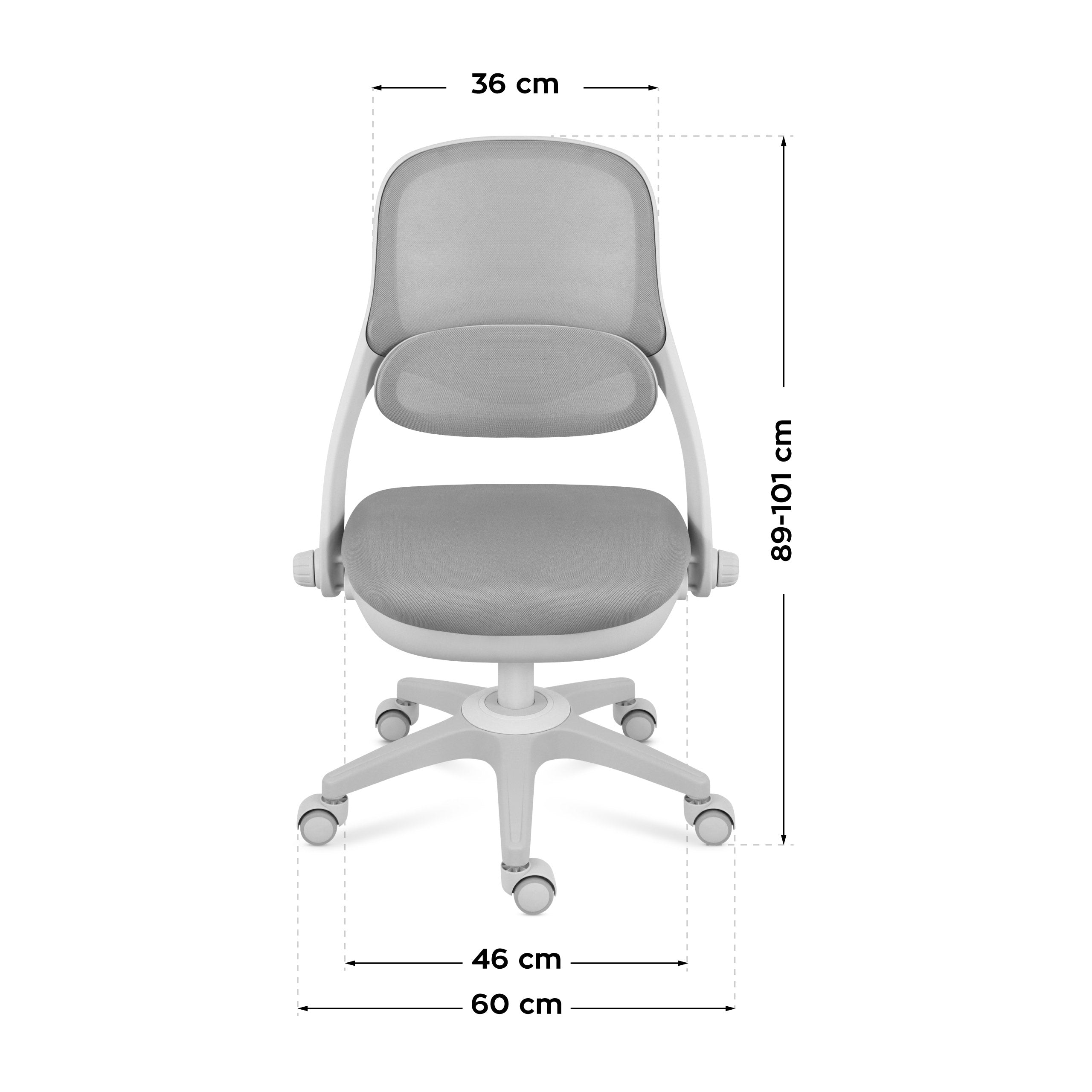 Silla giratoria para niños Mark Adler Junior 4.7 Grey
