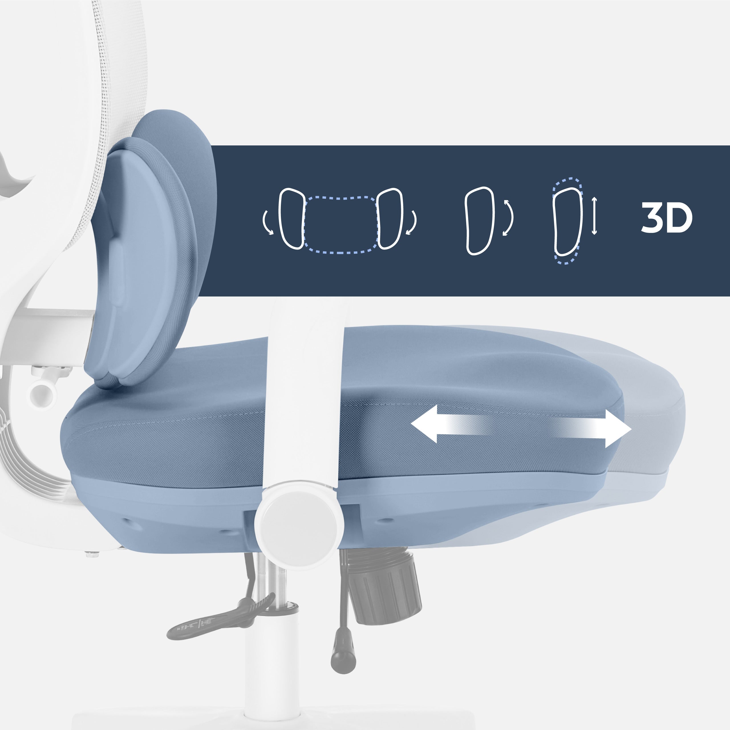 Tecnología Slide: ajuste del asiento a la estatura
