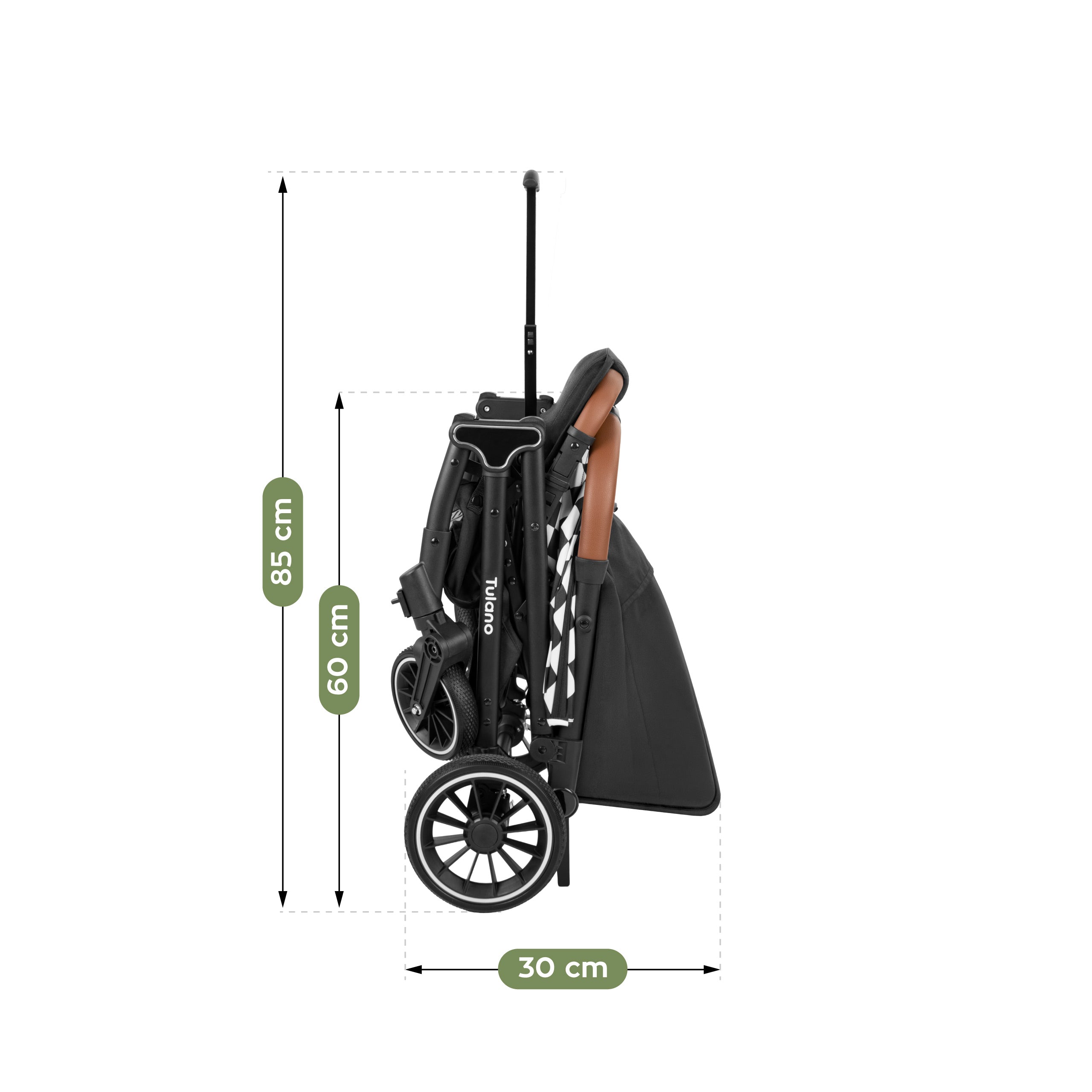 Cochecito Tulano Lagos 35 Black