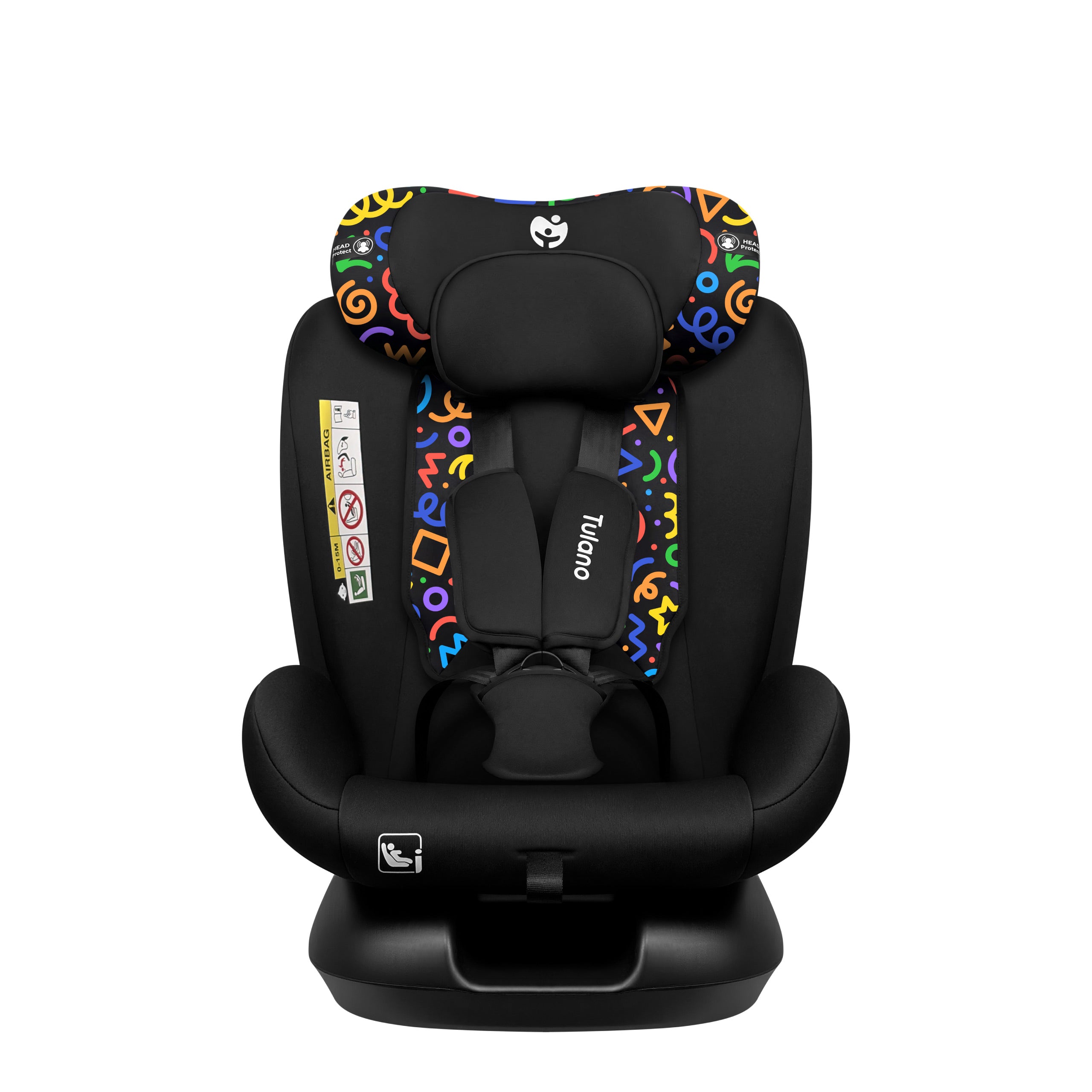 Silla de coche para niños Tulano Loom 15 Black Loco