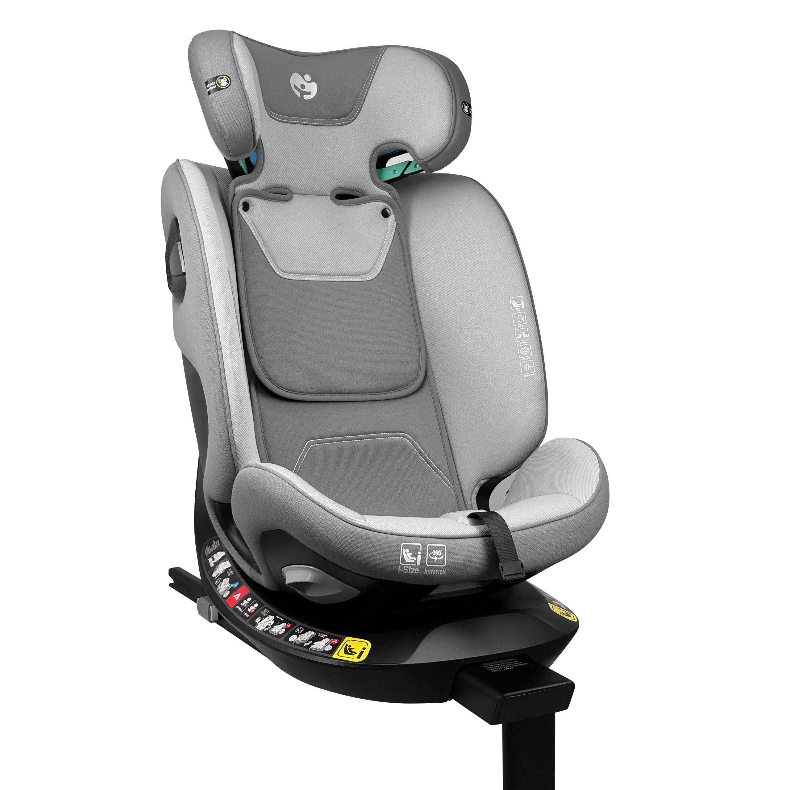 Silla de coche 40-150 cm Tuano Loom 45 Grey I-Size