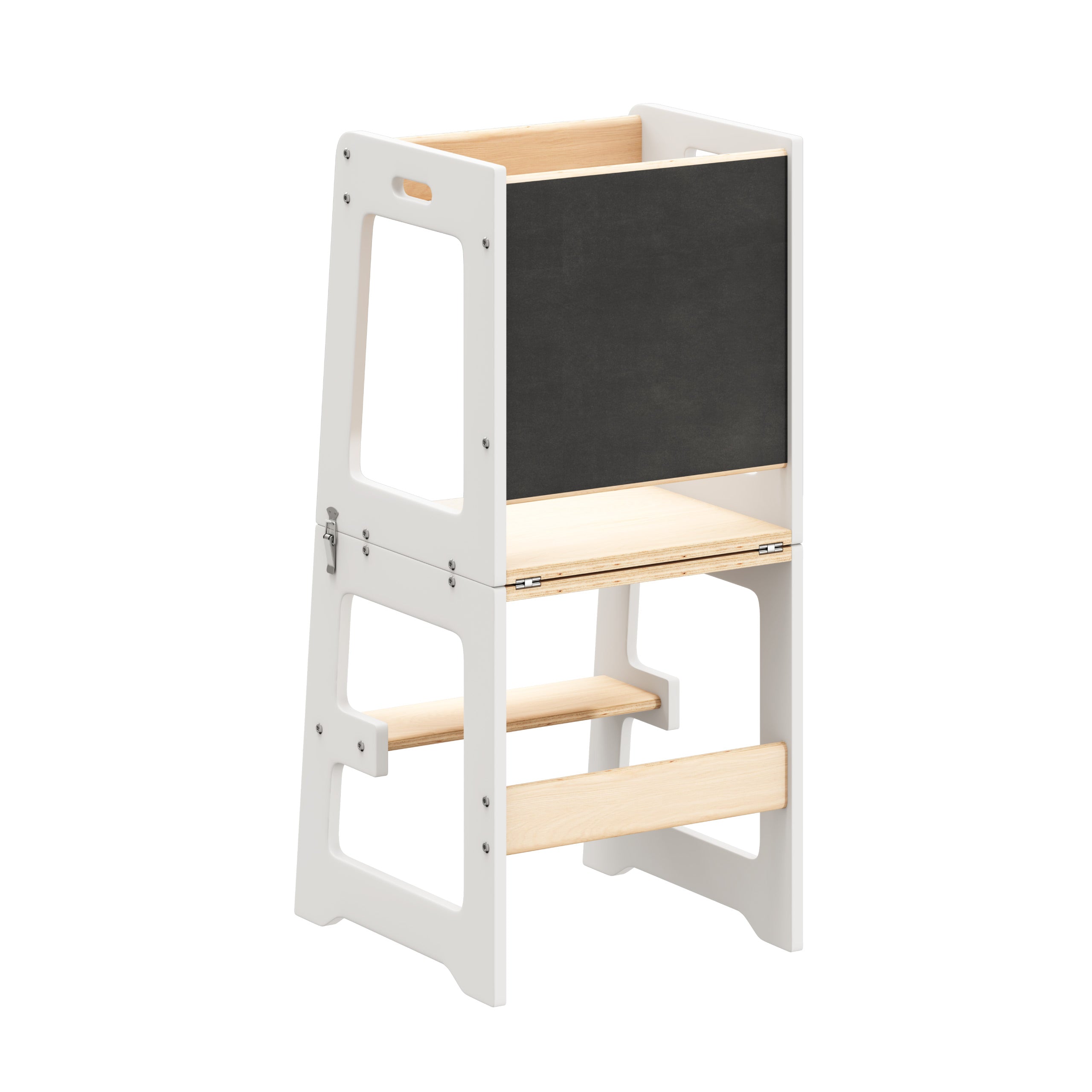 Ayudante de cocina para niños 3 en 1 Tulano Mooby 35 Blanco-Natural