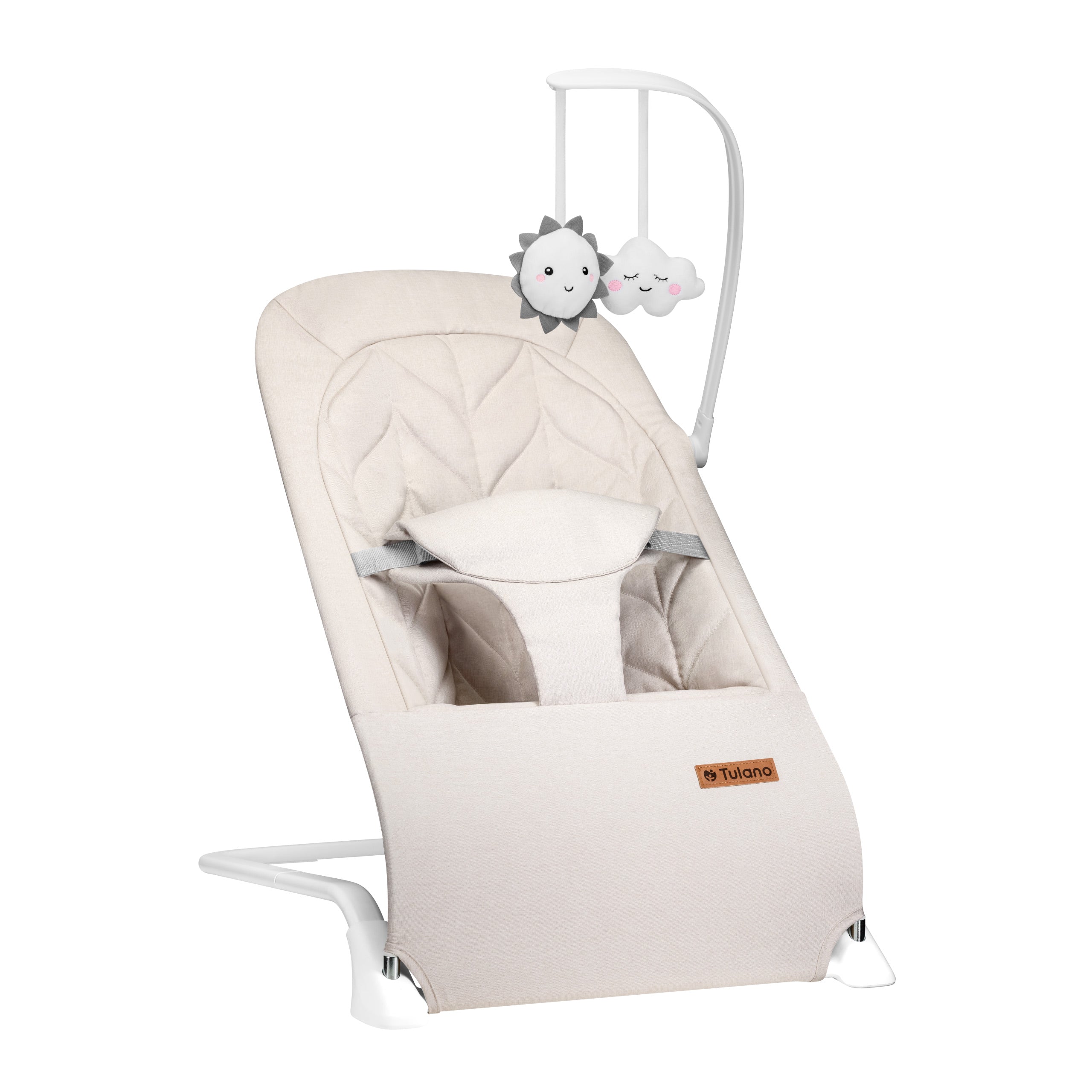 Silla balancín para bebé Moon 10 Beige