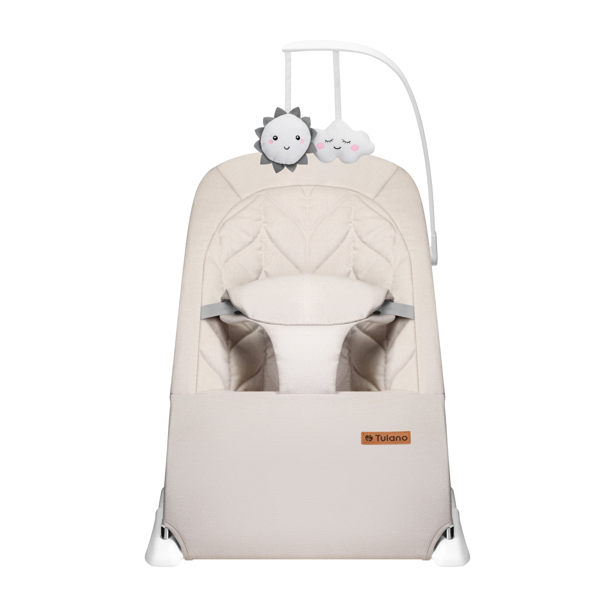 Silla balancín para bebé Moon 10 Beige