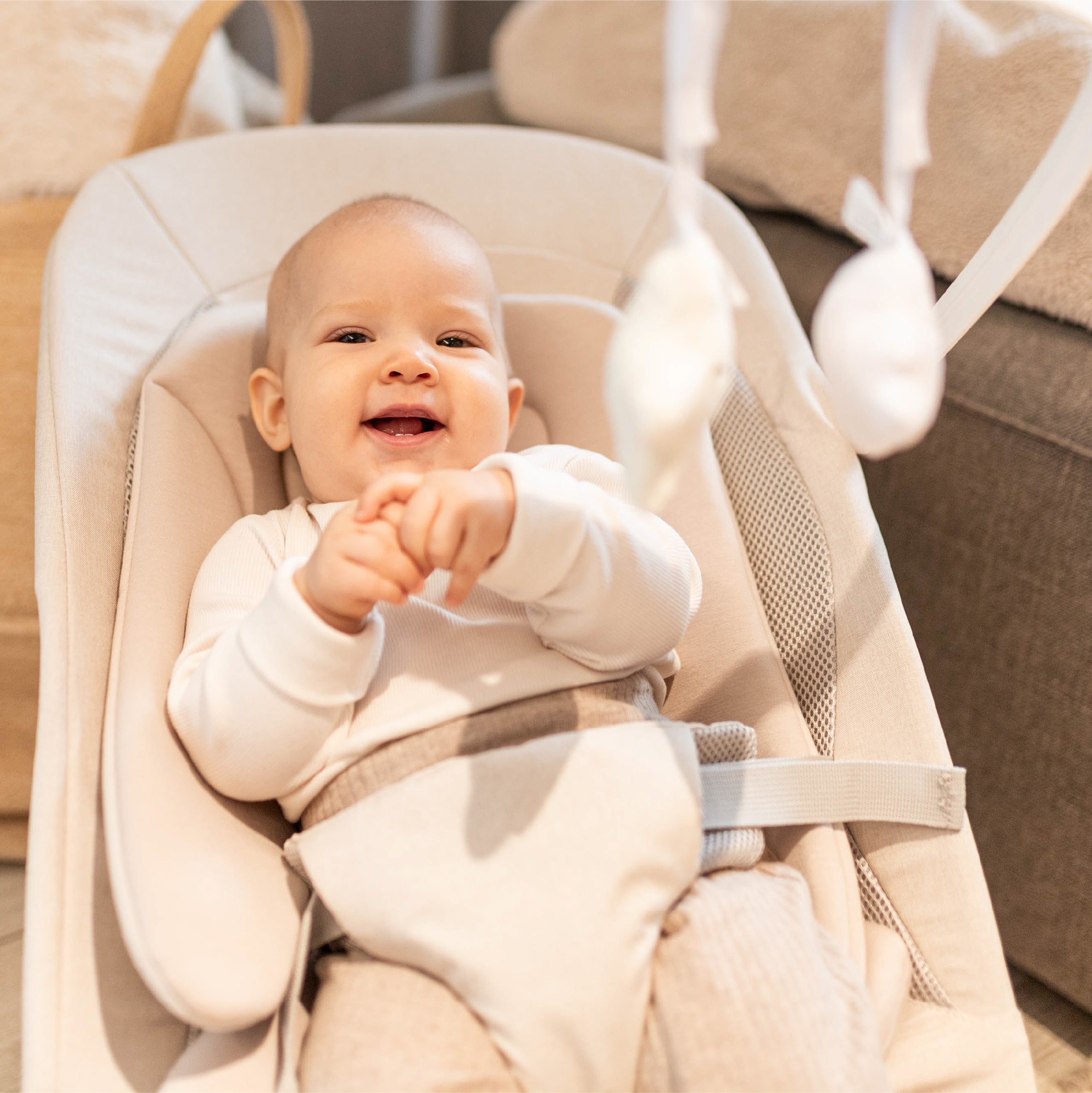 Silla balancín Tulano Moon 50 Beige
