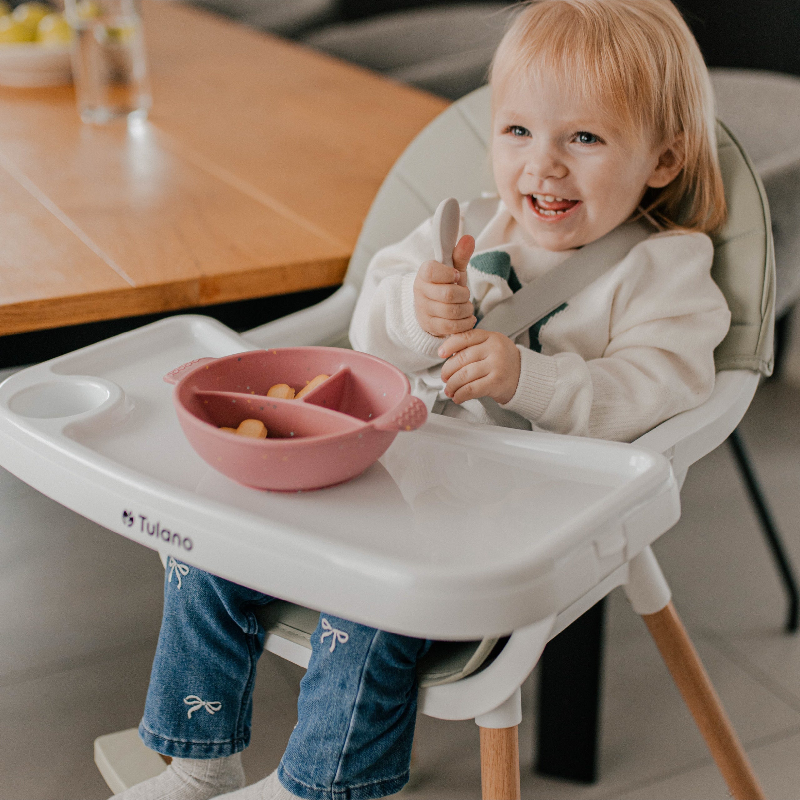 Silla de comida para bebés Morsel. Un viaje seguro hacia nuevos sabores