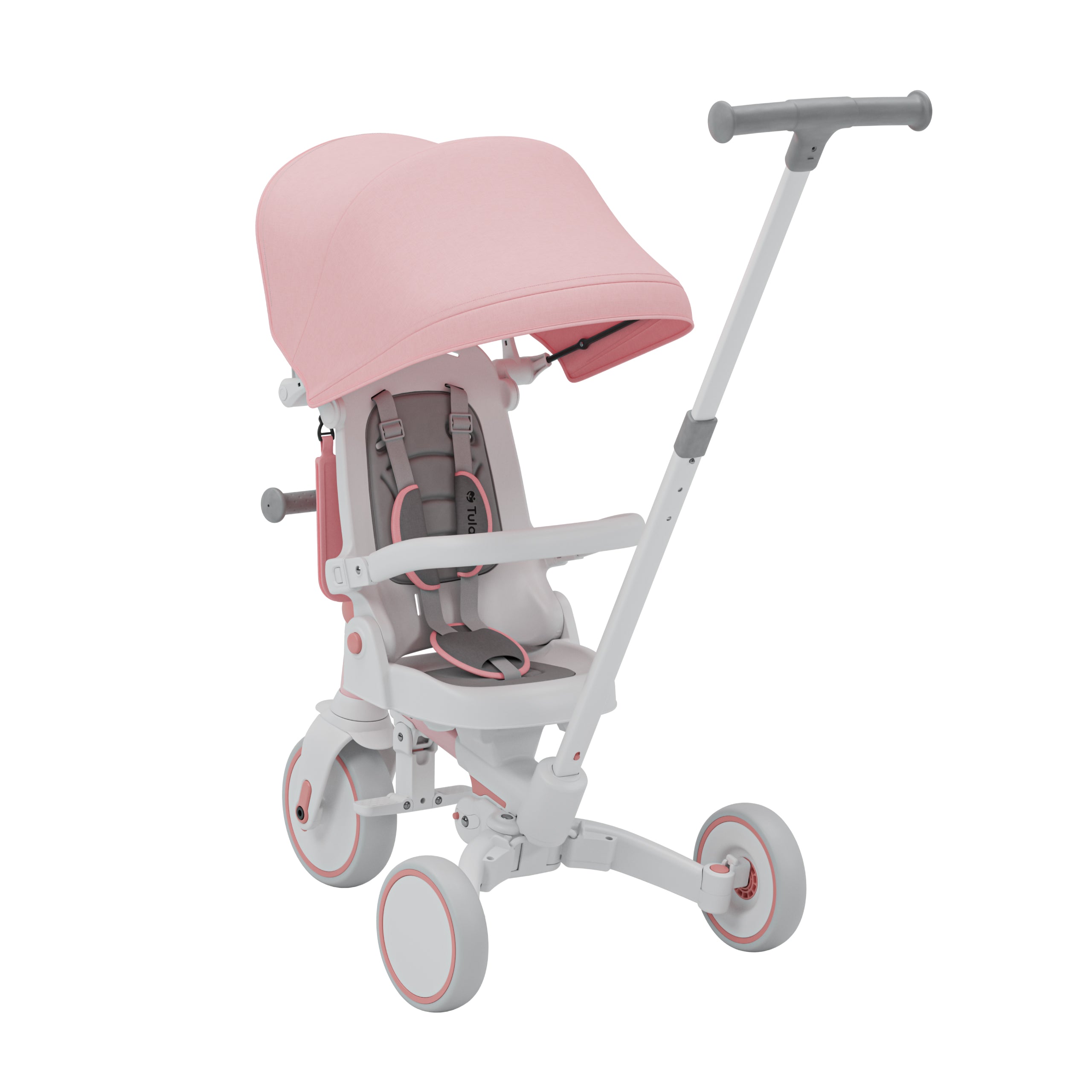 Triciclo Tulano 4 en 1 Noah 35 Rosa