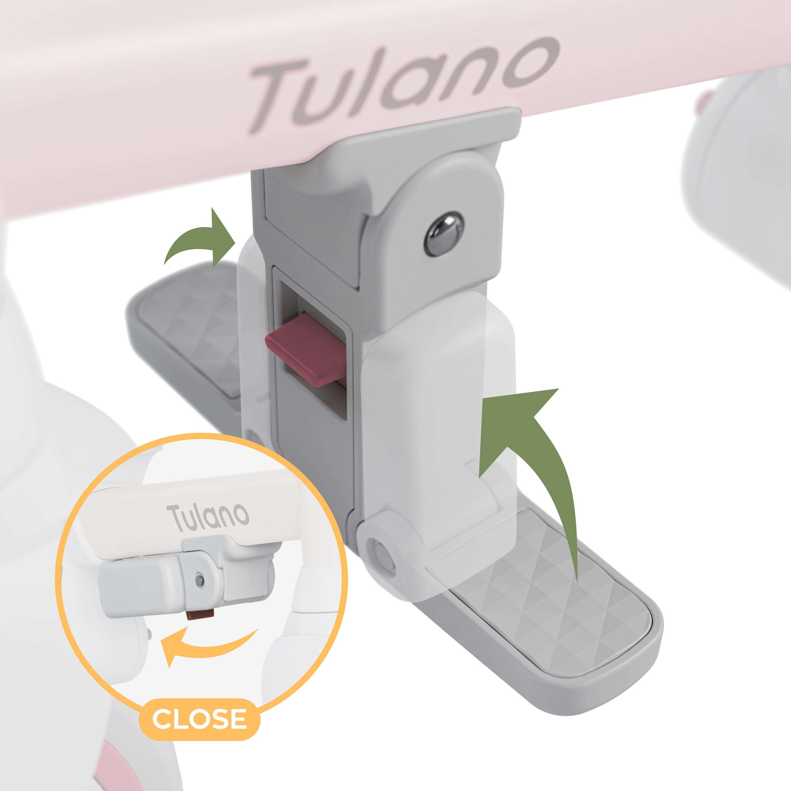Triciclo Tulano 4 en 1 Noah 35 Rosa