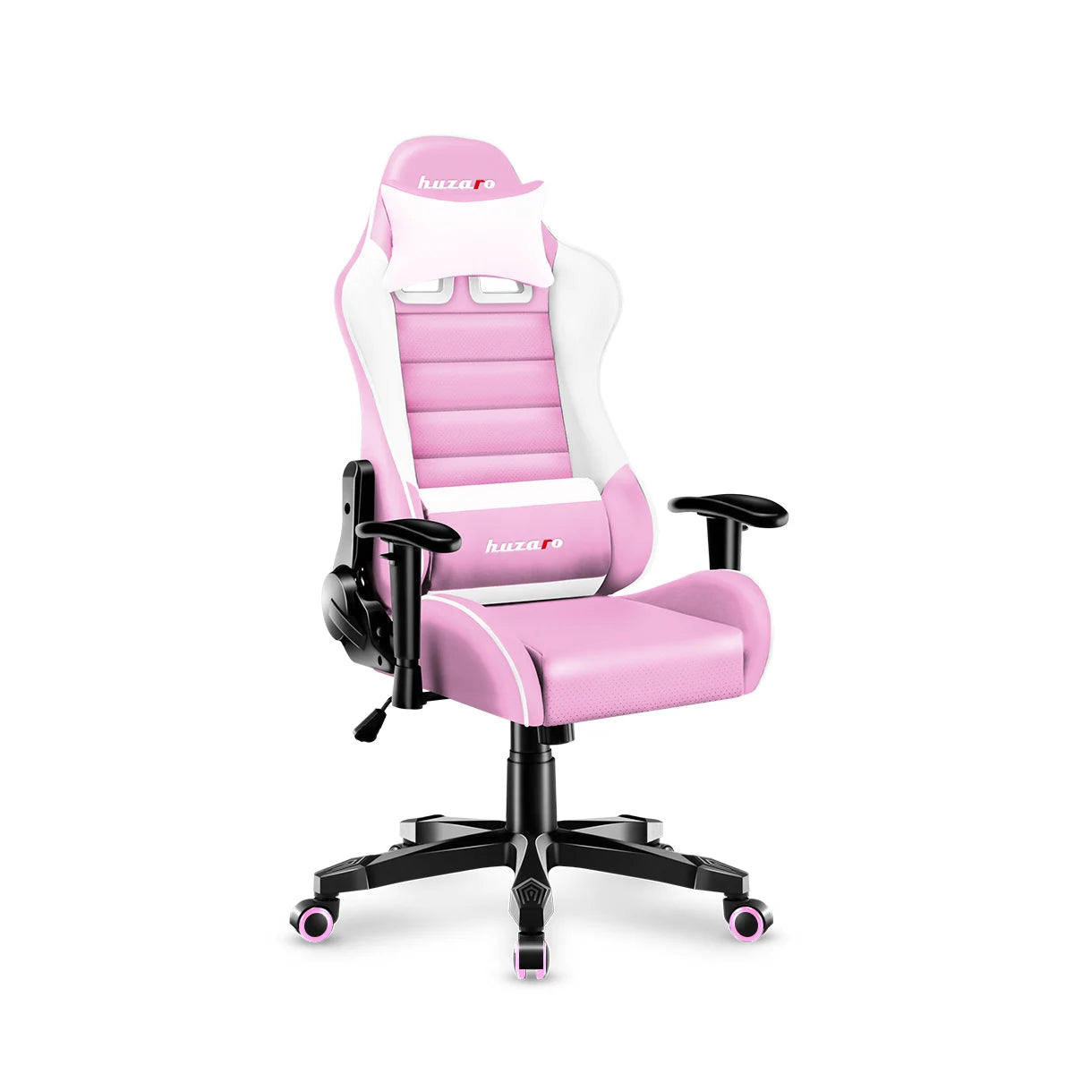 Sillón gaming para niños HUZARO RANGER 6.0 Rosa