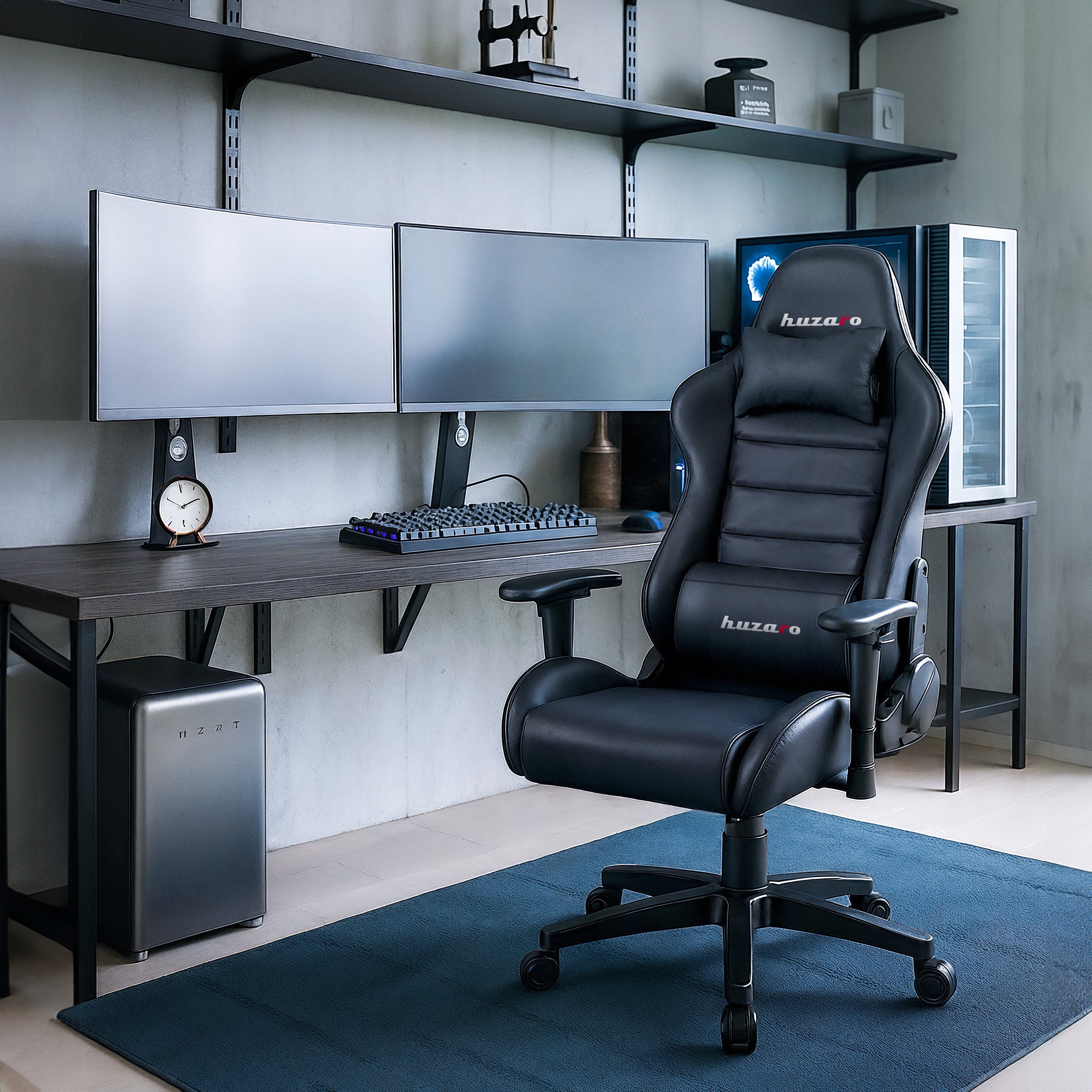 Sillón gaming para niños HUZARO RANGER 6.0 Negro