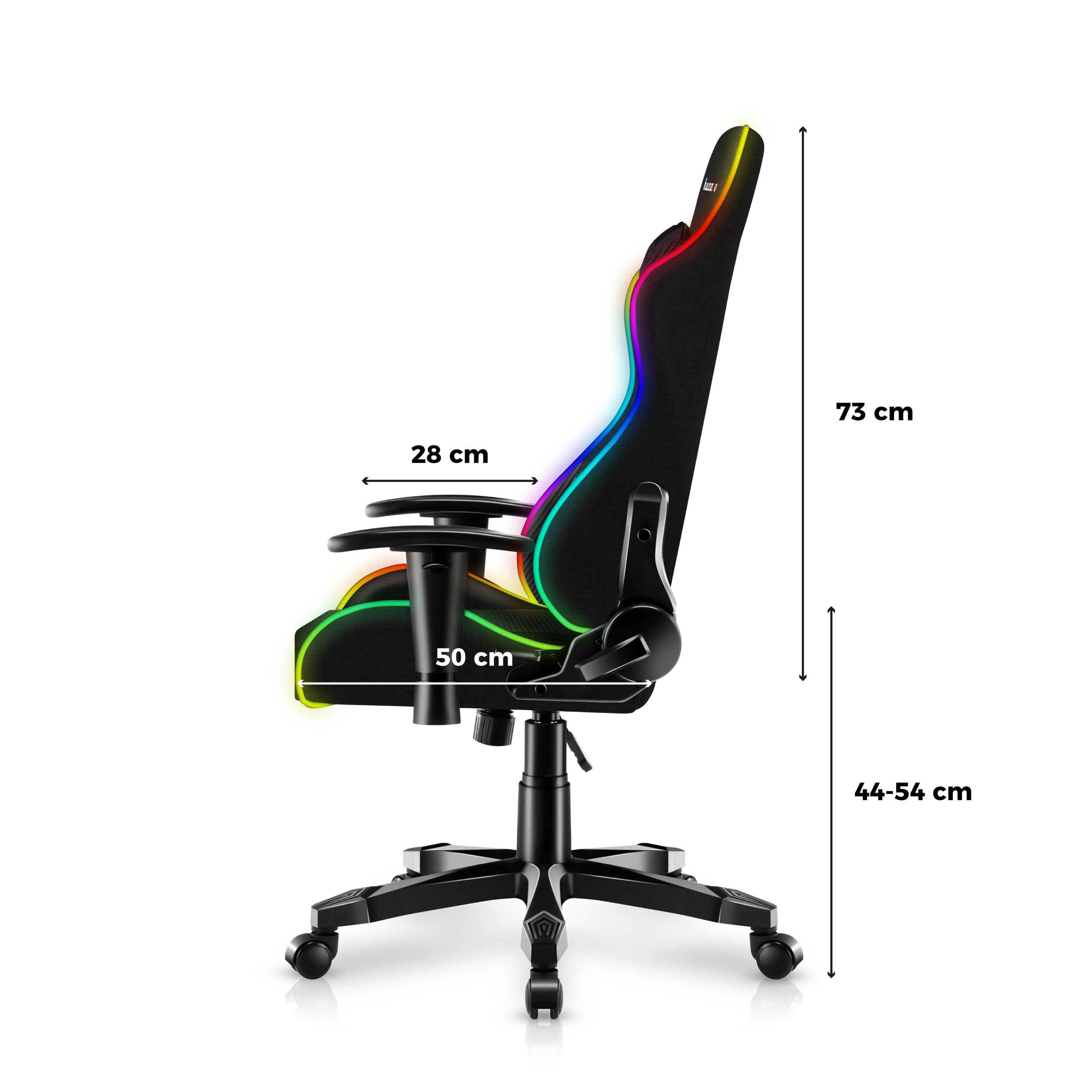 Sillón gaming para niños HUZARO RANGER 6.0 RGB Mesh