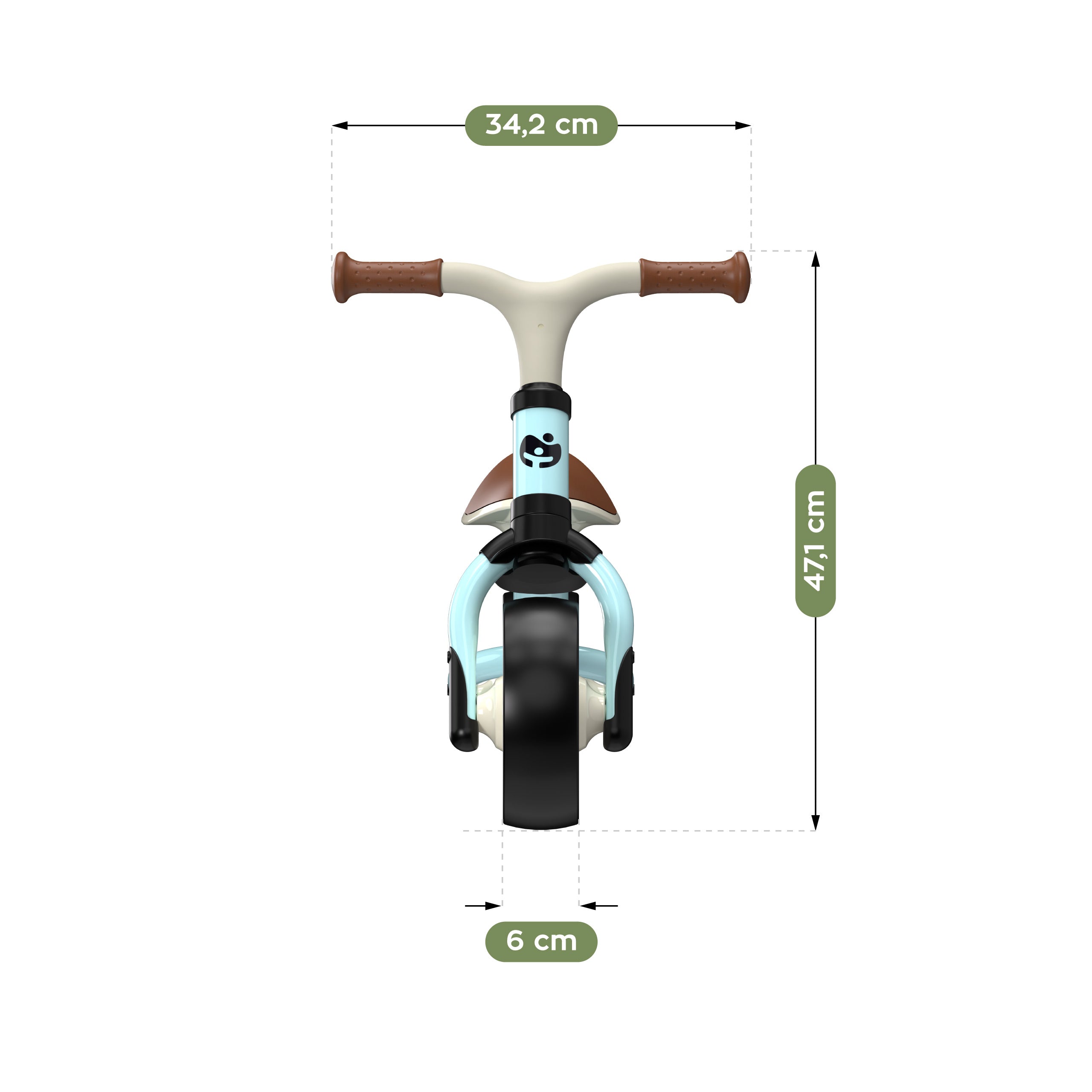 Bicicleta sin pedales Tulano Scout 15 Blue