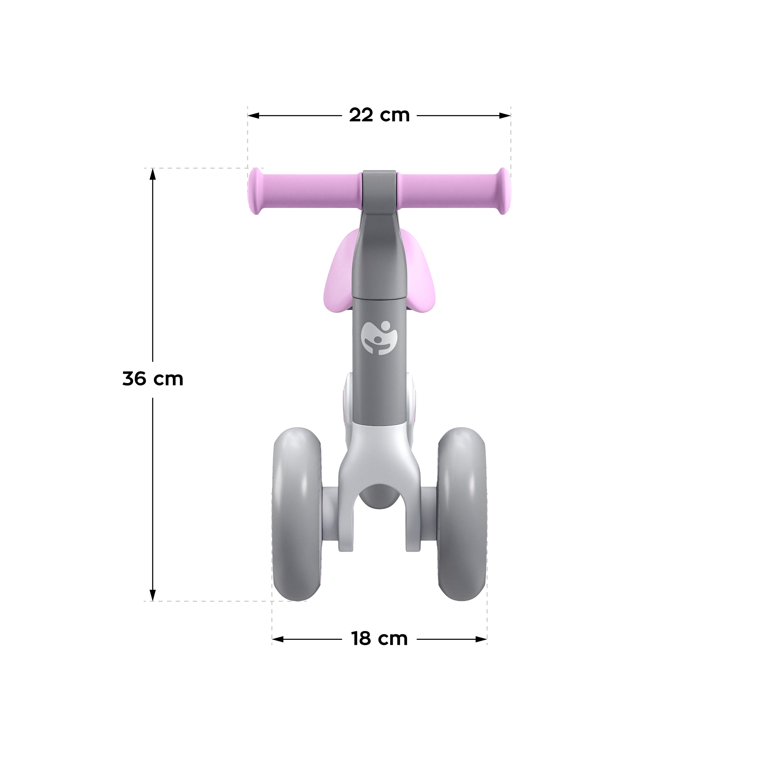 Bicicleta sin pedales TULANO Scout 20 Pink