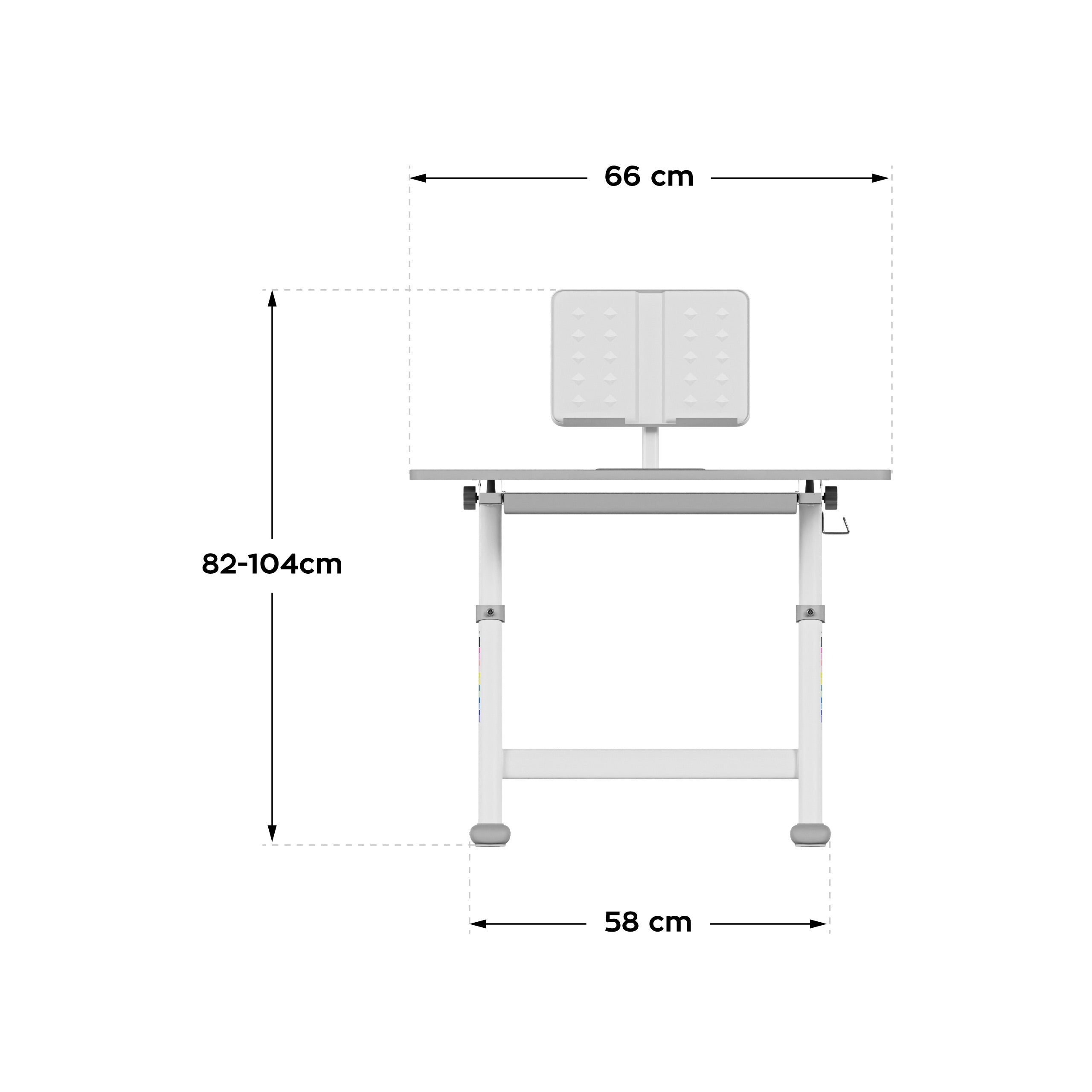 Escritorio ergonómico para niños Mark Adler Study 3.0, 66 cm