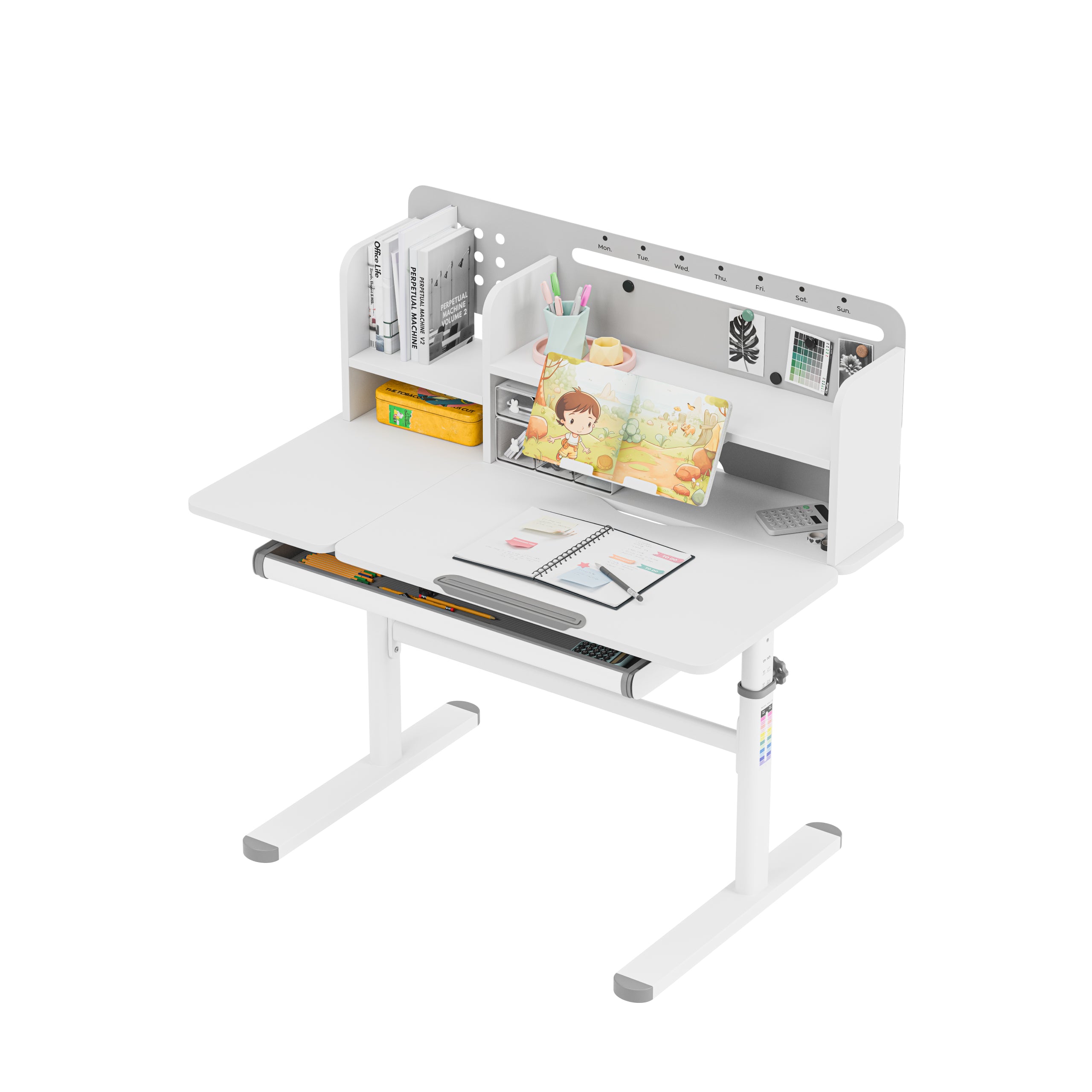 Escritorio infantil Mark Adler Study 5.7 Grey de 100 cm