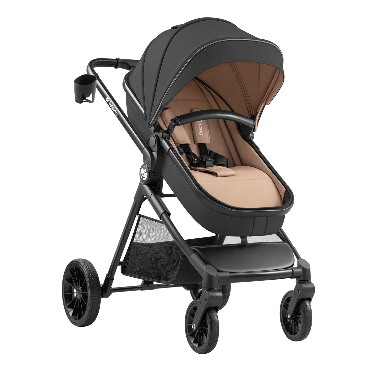 Cochecito para bebés multifuncional 2 en 1 Toledo 35 Black