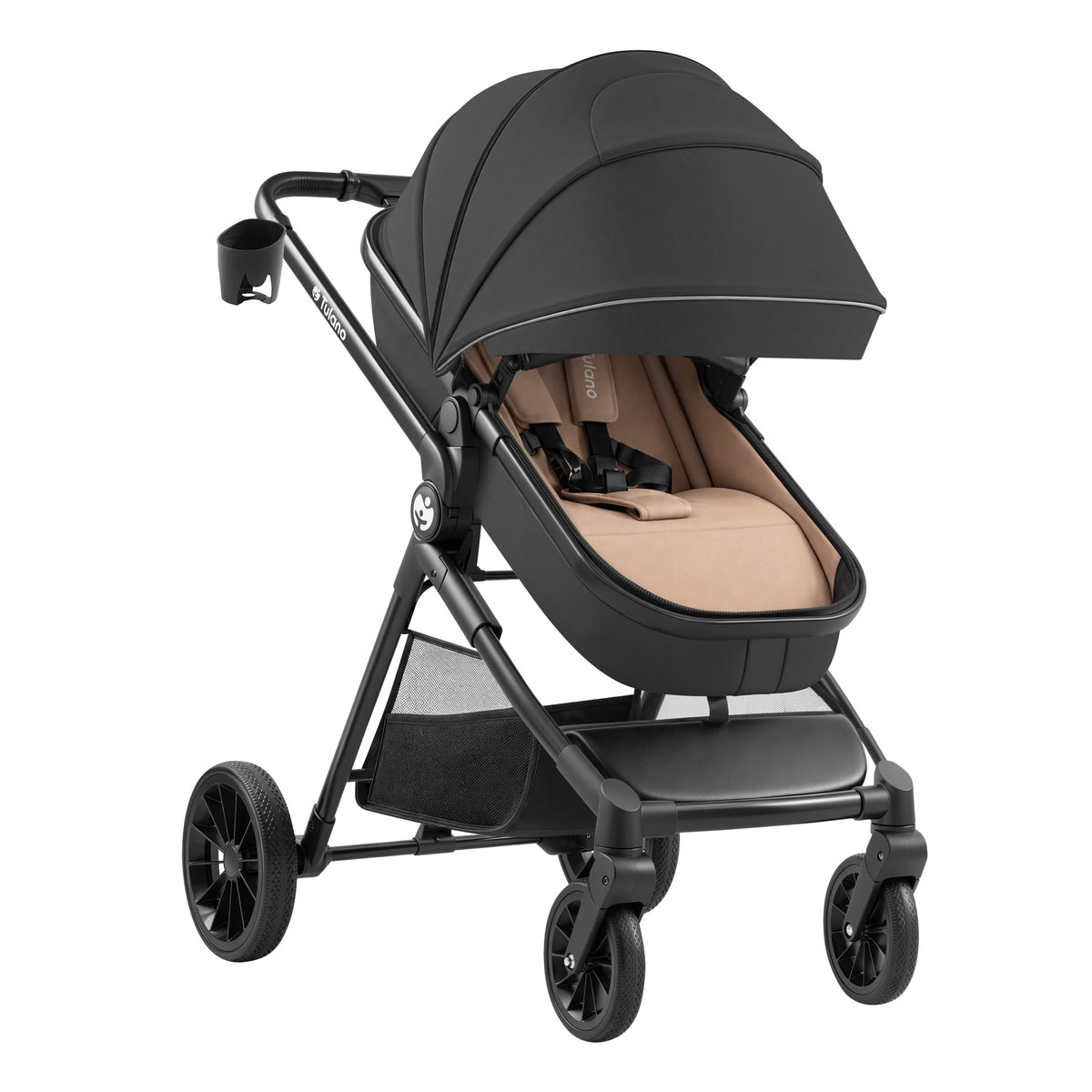 Cochecito para bebés multifuncional 2 en 1 Toledo 35 Black