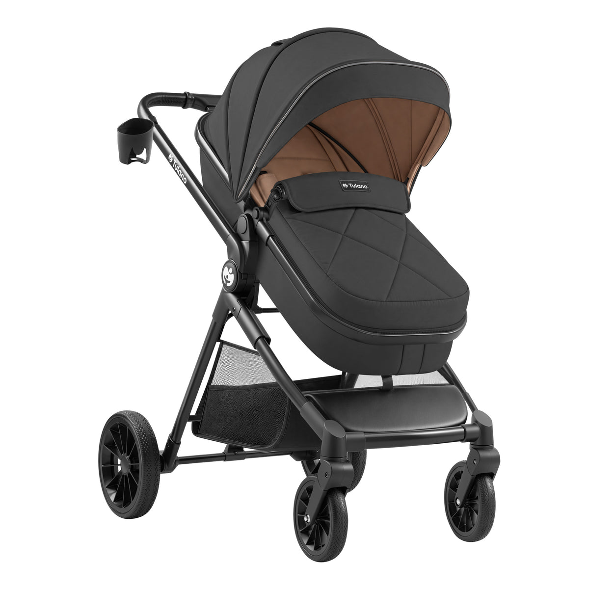 Cochecito para bebés multifuncional 2 en 1 Toledo 35 Black