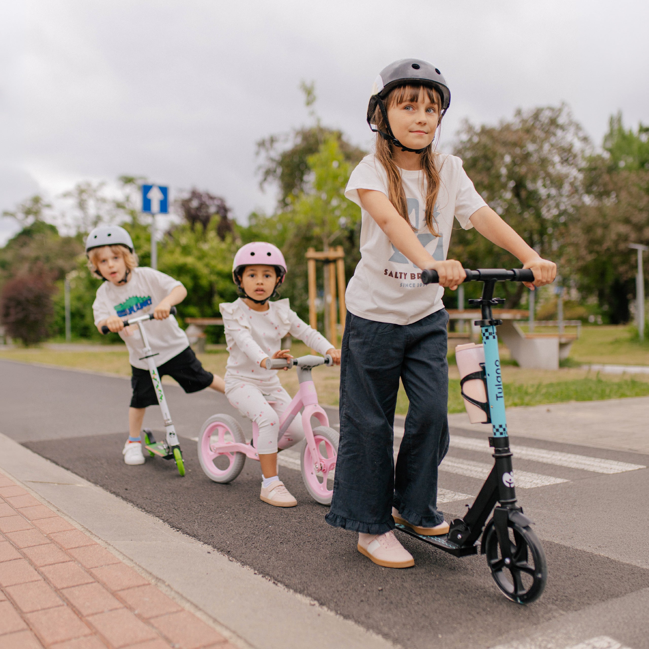 Patinete infantil Tulano Zigzag 45 Blue