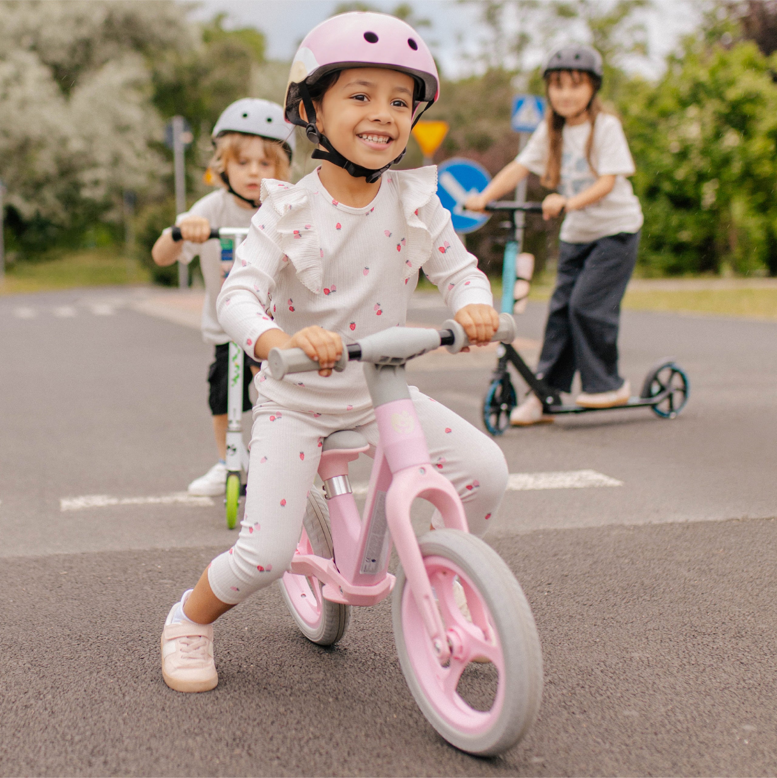 Bicicleta sin pedales Tulano Route 45 Pink