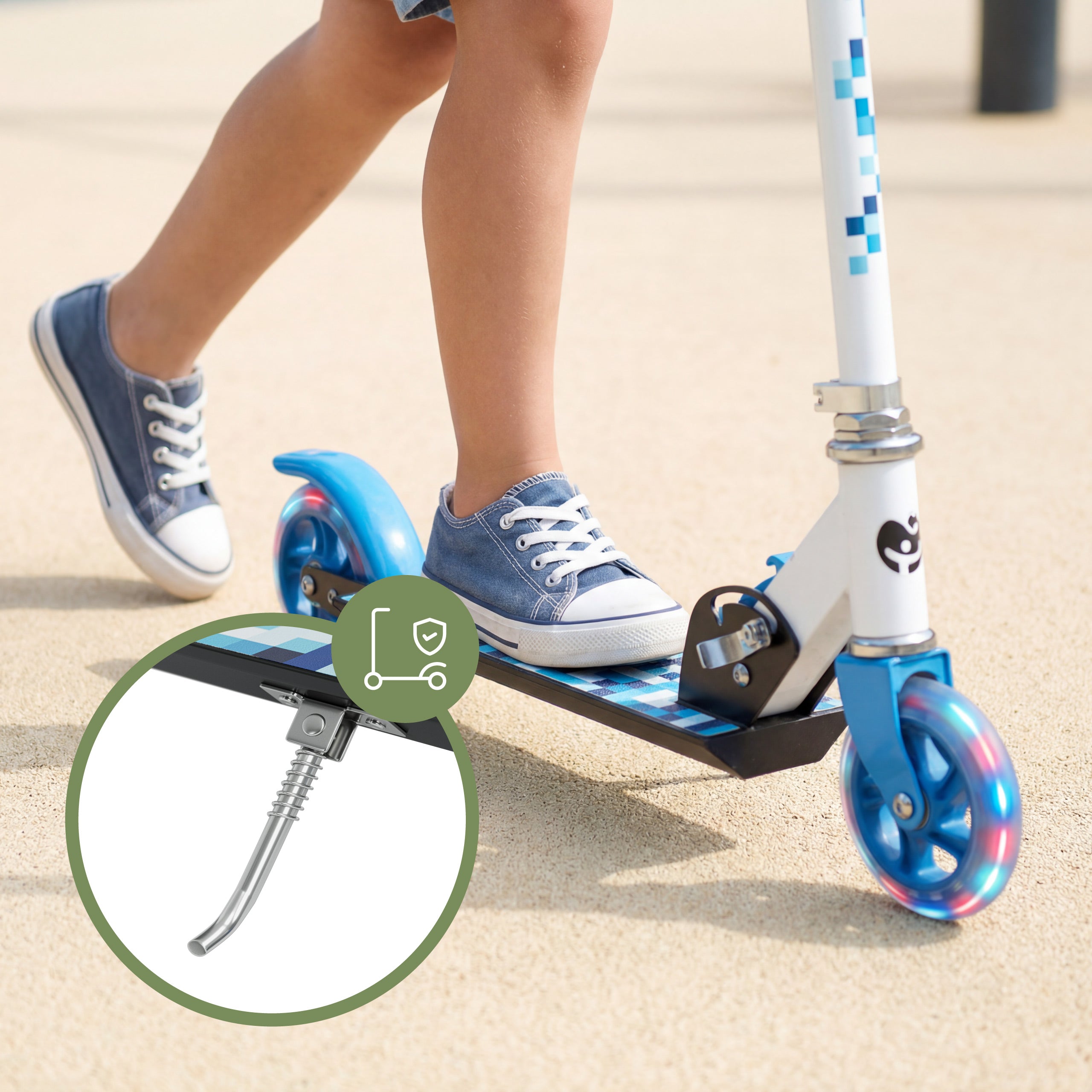 Patinete infantil Tulano Zigzag 35 Blue