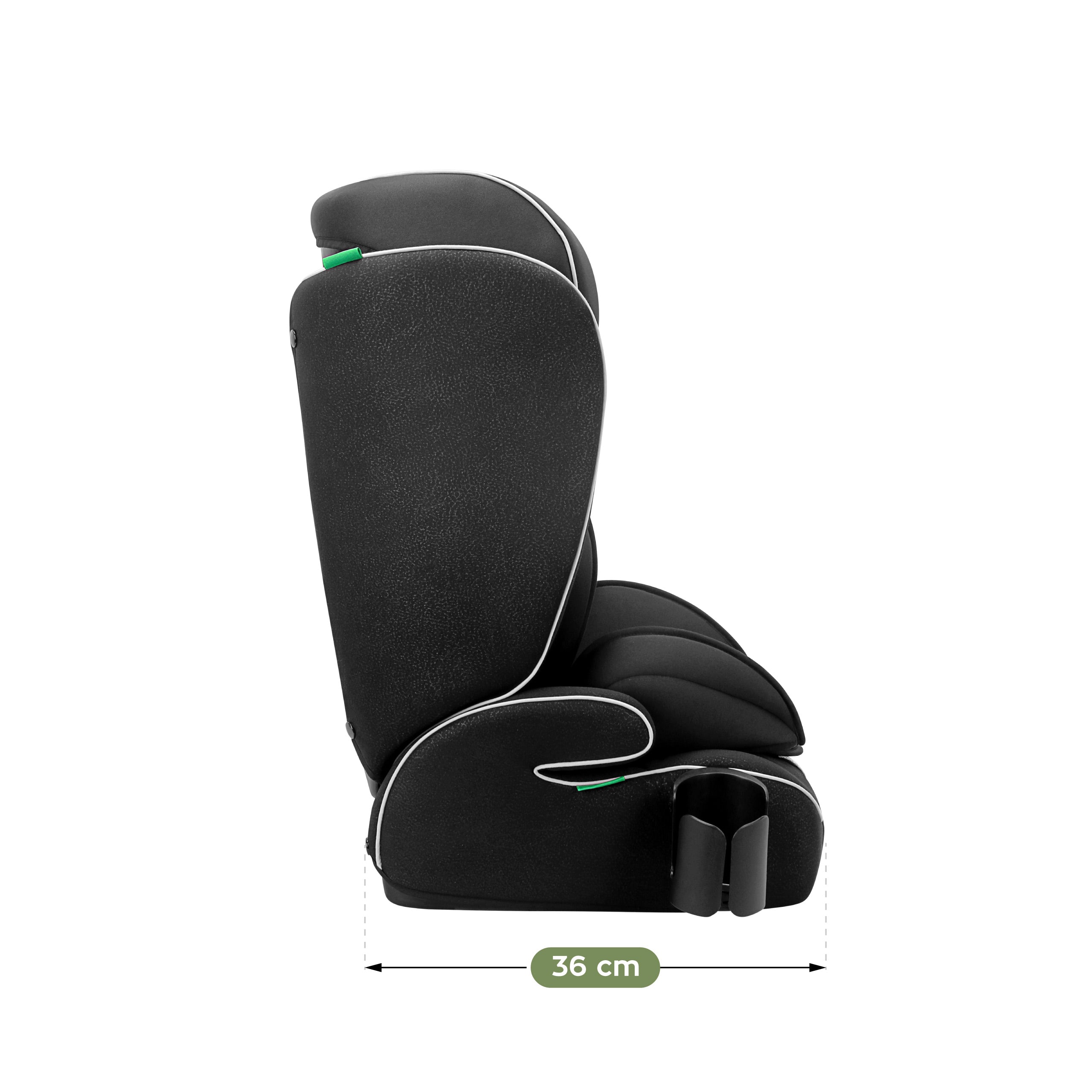 Silla de coche Tulano Zooma 25 Black 76-150 cm I-Size
