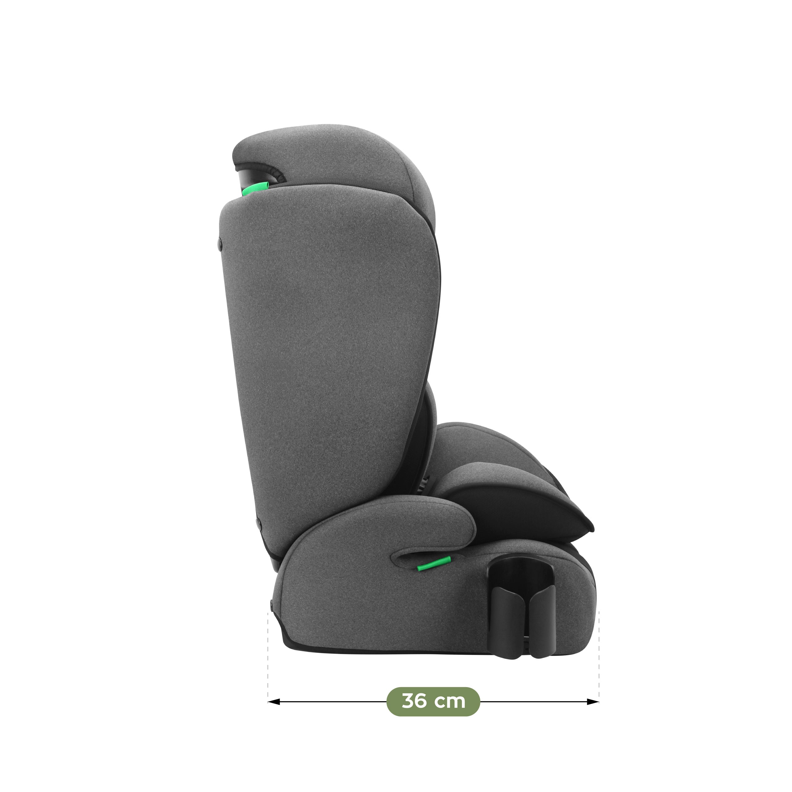 Silla de coche Tulano Zooma 25 Gris - Negro 76-150 cm I-Size