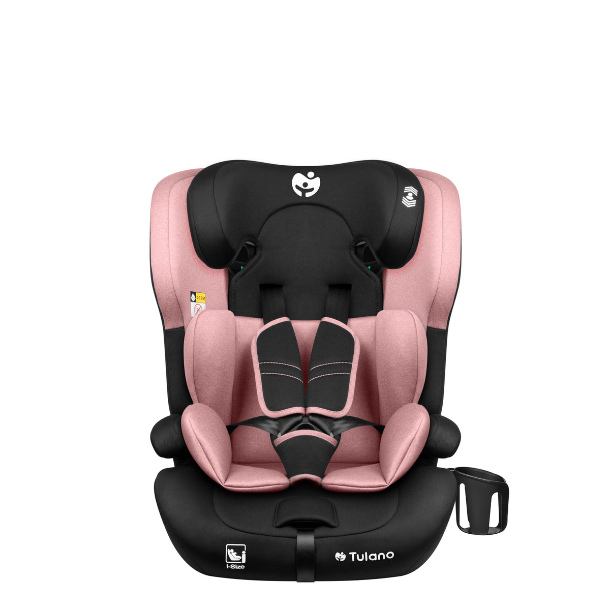 Silla de coche para niños Tulano 76-150 cm Zooma 45 Pink I-Size