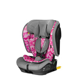Fotelik samochodowy Tulano 76-105 cm Zooma 55 Grey-Pink